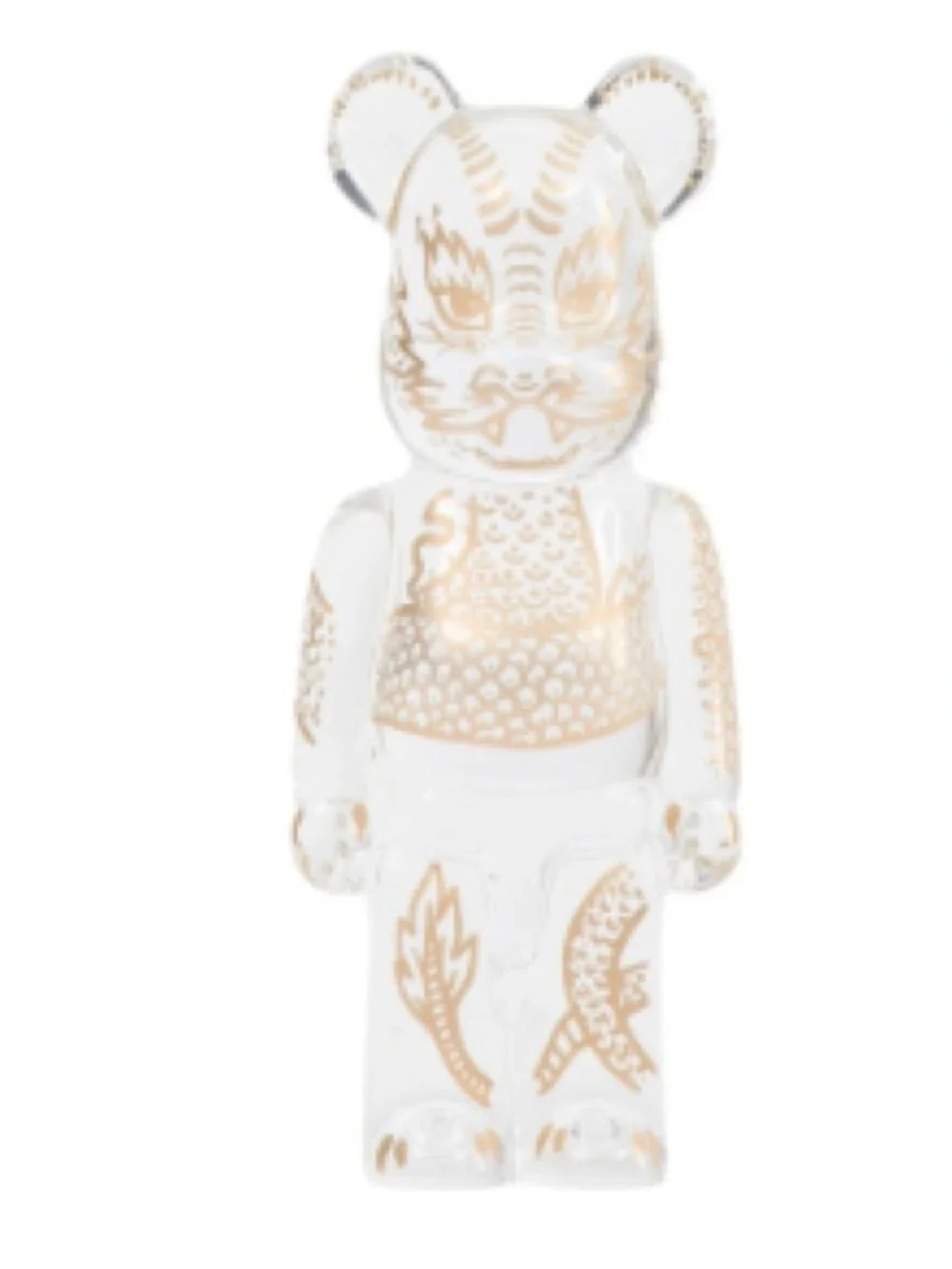 Baccarat bear w/ dragon motif